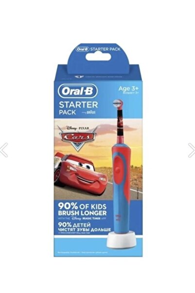 Oral-B Şarjlı Vitality D100 Cocuk Cars Starter Packs
