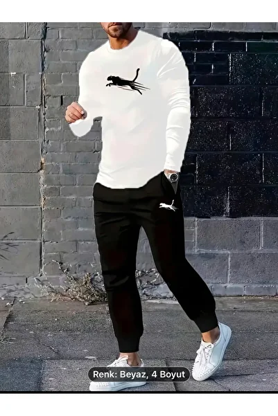 NEW TRENDY COLLECTİON Casual Sports Home Wear Long Sleeve Set for Men