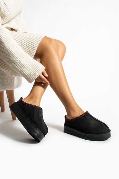 İnan Ayakkabı Flat Women's Shoes with Feather Inside