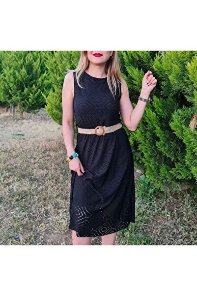 OEM Brode Fabric Lined Dress