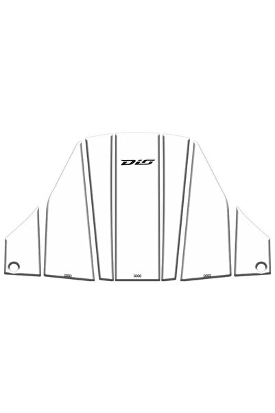 gogo premium HONDA DIO 2021 - 2024 Tank Pad Set 008