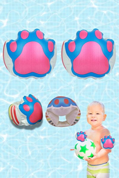 buradanaldım Paticik Desenli, Şişme Kolluk 1-3 Yaş İçin Yüzme Kolluğu, Deniz ...