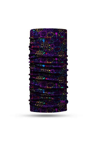 headwear Rainbow Edge Neckwear Unisex Bandana Шарф-хомут Головний убір - HWBF111