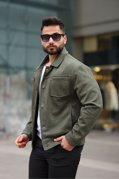 FREED MOND εποχιακό σακάκι oversize σουέντ