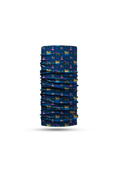 headwear Orman Canlıları Desenli Bandana Çocuk Headwear Boyunluk - HWBFKDS019