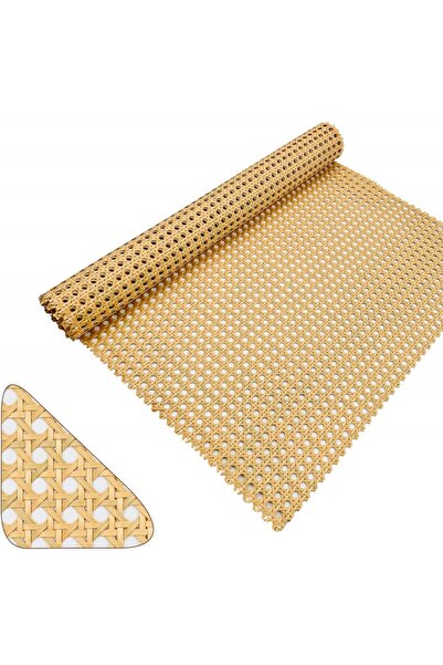 RATTAN CONCEPT Pvc Plastik Örme Dekoratif Hasır Hazeran 45 Cm