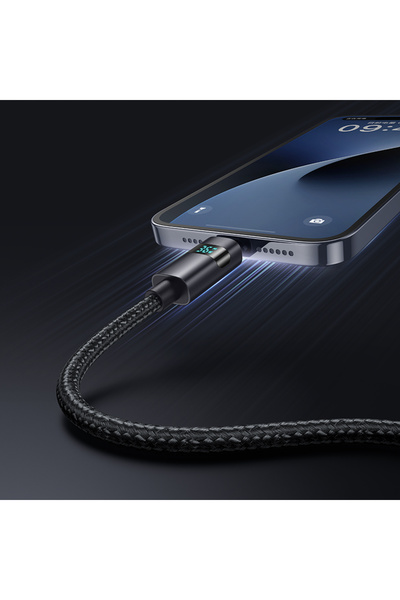 Mcdodo CA-6570  36W TYPE-C TO LİGHTNİNG SİYAH KABLO