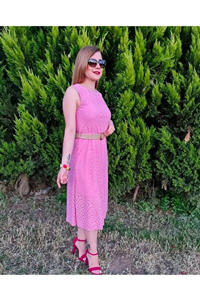 OEM Brode Fabric Lined Dress