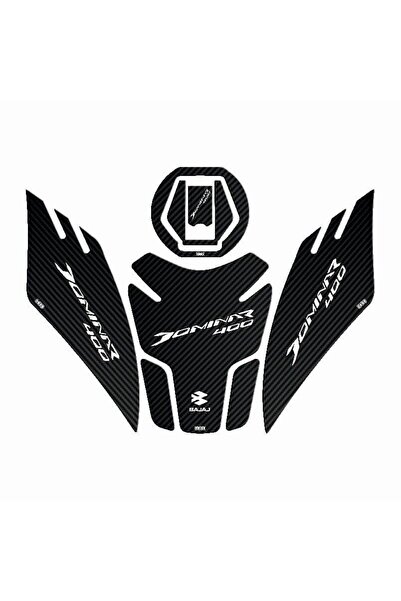 gogo premium BAJAJ DOMiNAR 400 2017 - 2024 UYUMLU Tank Pad Set 001