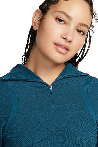 Nike Run Division Terma Fit Adv 1/4 Zip Running Midlayer Γυναικεία ανακλαστική κουκούλα με φερμουάρ 1/4 K