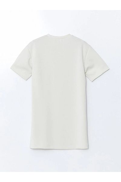 LC Waikiki Γυναικείο Μίνι Φόρεμα Vision Crew Neck