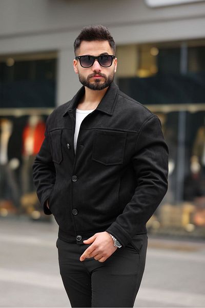 FREED MOND εποχιακό σακάκι oversize σουέντ