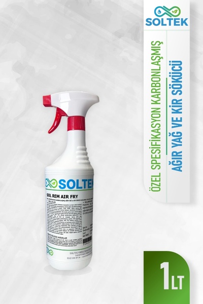 SOLTEK KİMYA En Güçlü Air Fry Yağ Sökücü - AİR FRY YAĞ SÖKÜCÜ