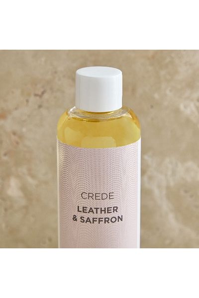 Home Box Crede Leather and Saffron Diffuser Oil Refiller - 200 ml