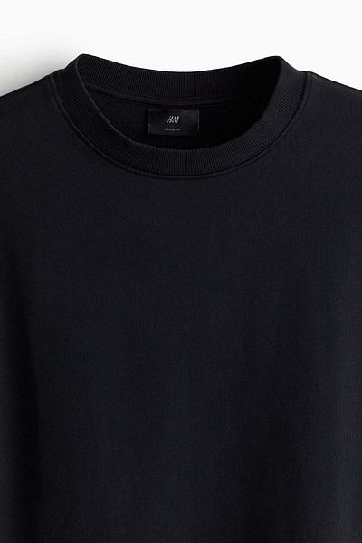 H&M Loose Fit Washed cotton sweatshirt