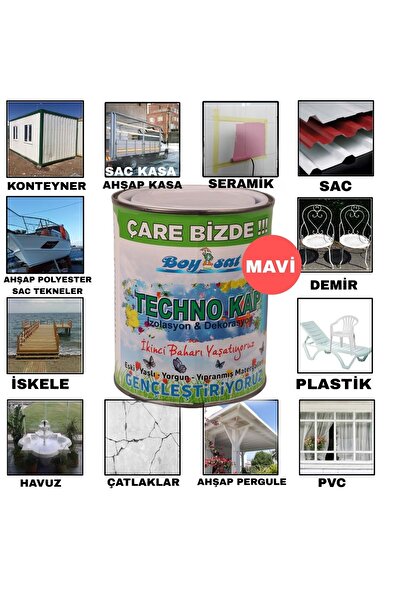 Boysat Techno Kap 1 Kg Ahşap Osb Sunta Metal Profil Polyester Plastik Pvc Ete...