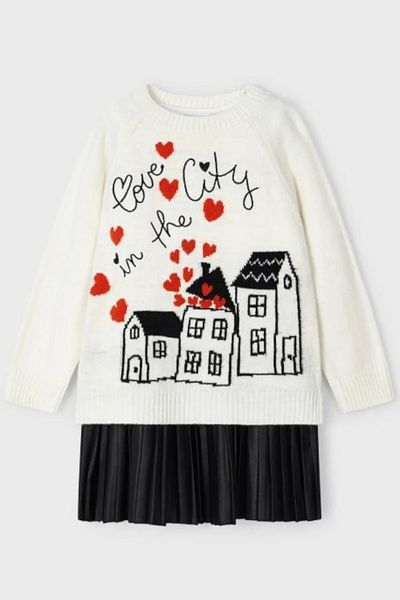 MAYORAL Rochie pulover pentru fete 4923