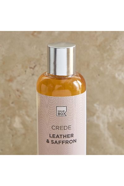 Home Box Crede Leather and Saffron Diffuser Oil Refiller - 200 ml