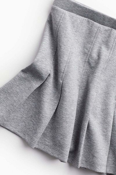 H&M Pleated Scuba Skirt