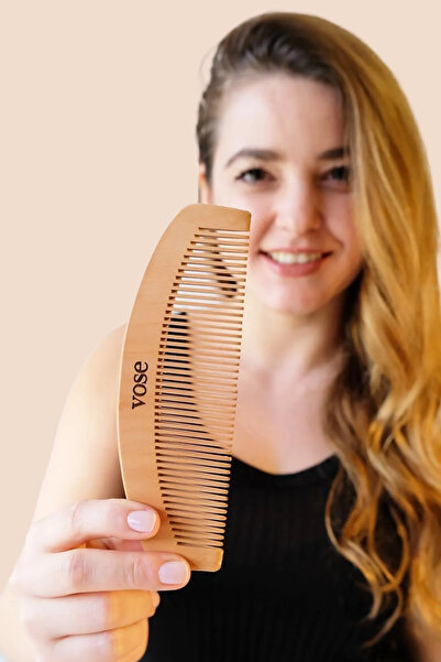 Vose Natural Wooden Comb