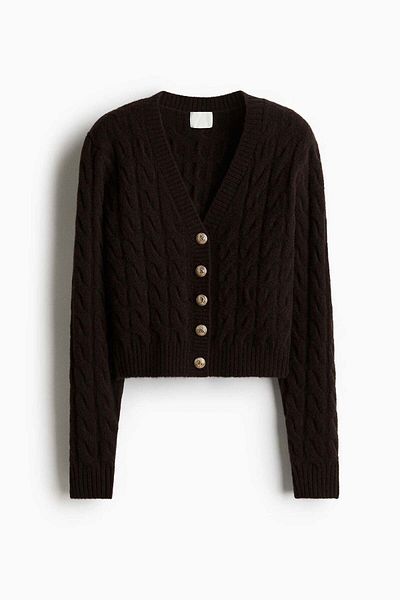 H&M Cable-knit cardigan