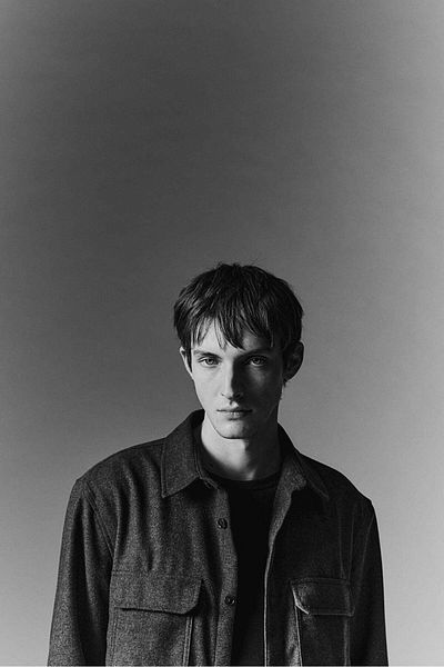 H&M Regular Fit Felted overshirt