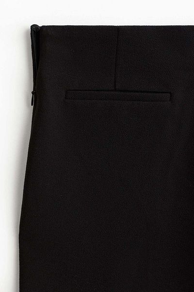 H&M Flared crease-leg trousers