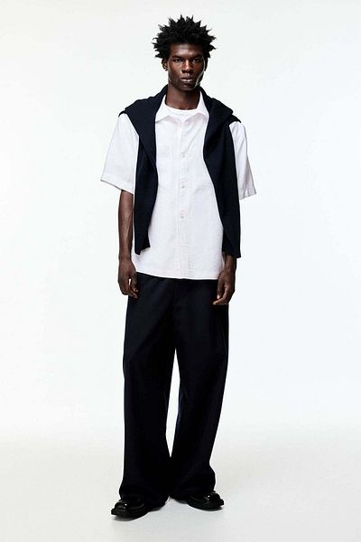 H&M Regular Fit Modal-blend shirt