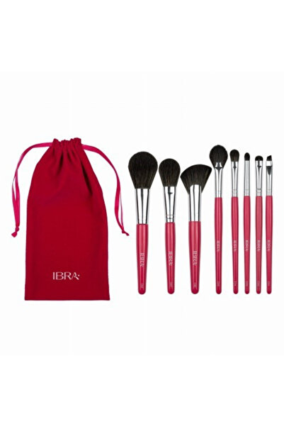 Others Set pensule de machiaj IBRA Candy, 8 szt. - Zestaw pędzli do makijażu ...