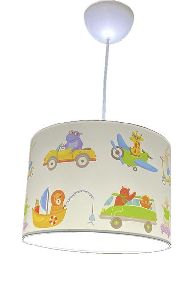Ömür Avize Giraffe Airplane Children's Room Chandelier