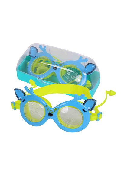 Endless Children Swimming Goggle with Anti-Fog & UV Protection | Blue | Silicon, PU | Leak Proof