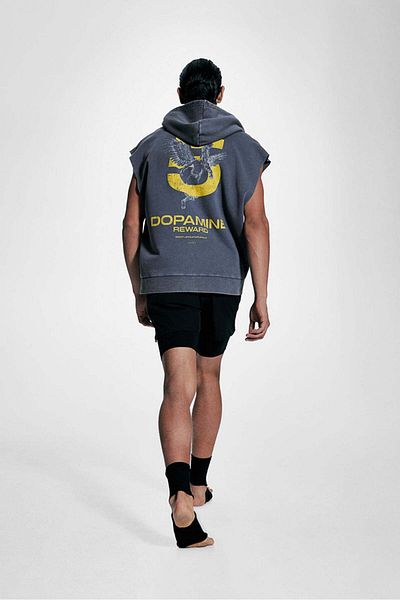 H&M Sleeveless sports hoodie