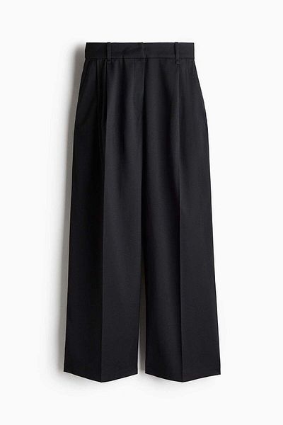 H&M Wide tailored trousers