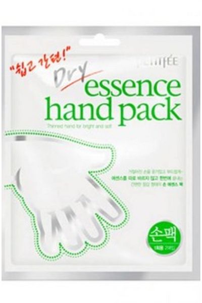 Petitfee Petitfee Dry Essence Hand Pack 2sheets - Rukavice ve tvaru ruky namočené v bohaté suché esenci