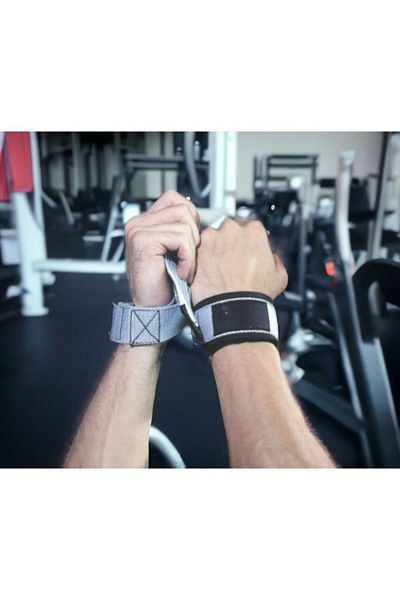 Generic Rake Half Finger Fitness Gloves - Black & Silver