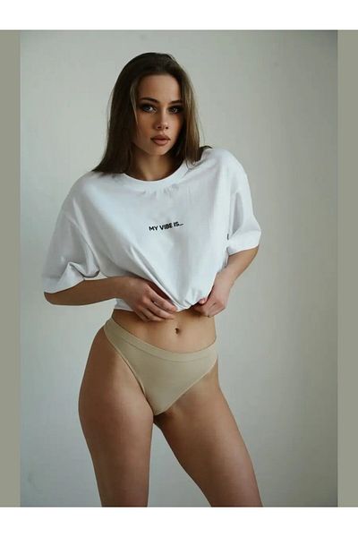 MİSTİRİK Chiloți sport tricotați Navelli - Cusături moi, model solid, culoarea pielii