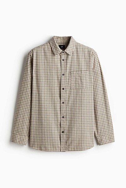 H&M Loose Fit Flannel shirt
