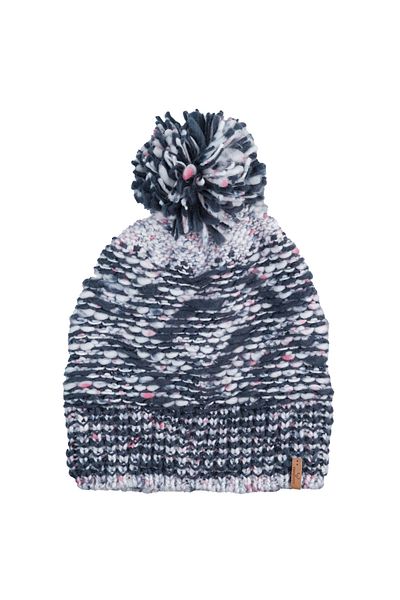 Nordbron Navy Blue Unisex Beret - Winter Folded Basic Logo Detailed Acrylic Eslia