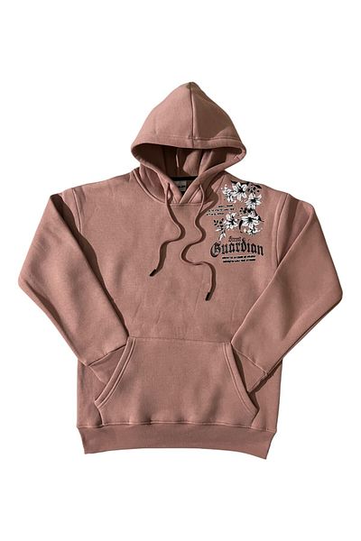 Modaley Giyim Unisex Φούτερ με κουκούλα με κανονική εφαρμογή από βαμβακερή μαλακή υφή με φλις εσωτερικά