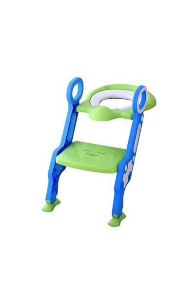 Eazy Kids مقعد تدريب على استخدام المرحاض قابل للطي - أخضر