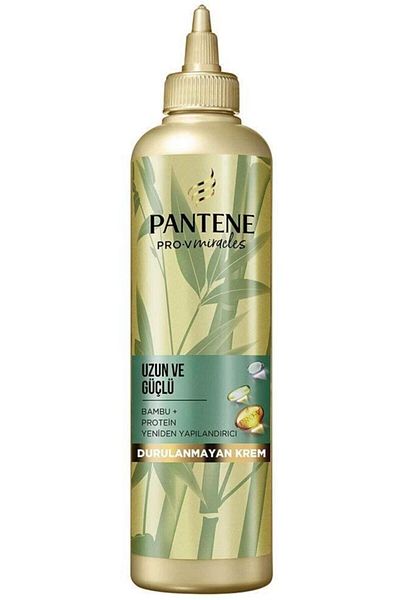 Pantene Long and Strong Restructuring Leave-in Cream with Bamboo and Protein 270 Ml