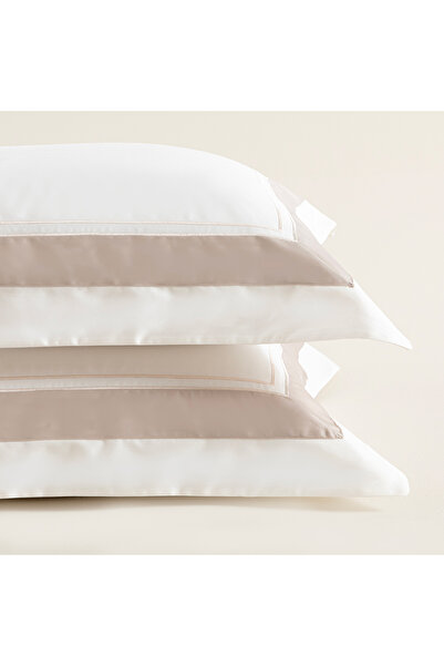 Chakra Adda Pillowcase Ecru/Stone