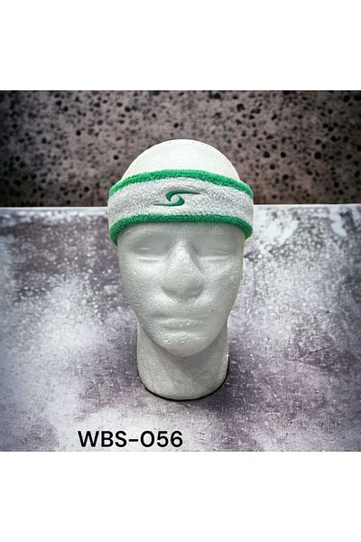 Generic Rayek Indoor/Outdoor Headband - White and Green