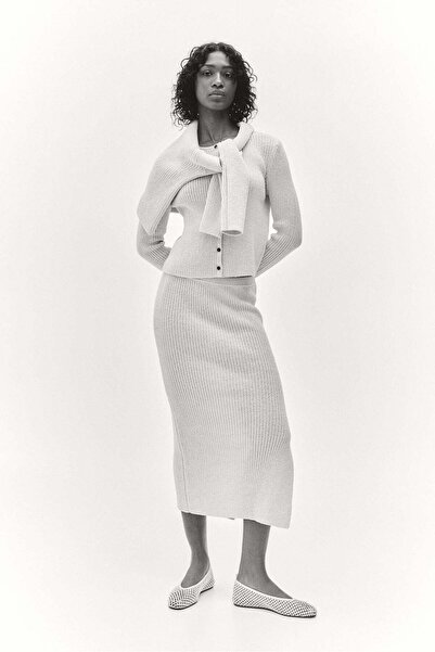 H&M Rib-knit cardigan