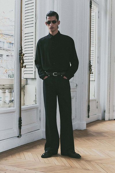 H&M Regular Fit Crinkled shirt