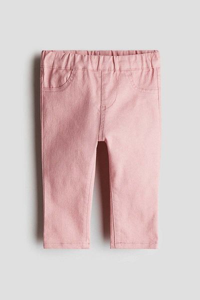 H&M Cotton denim treggings