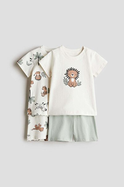 H&M 2-pack cotton pyjamas