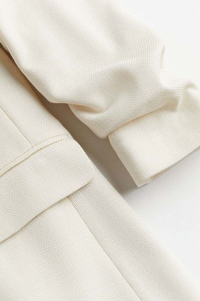 H&M Gathered-sleeve blazer