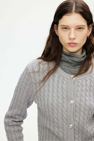 H&M Cable-knit cardigan