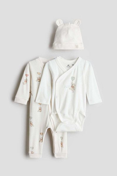 H&M 3-piece Cotton Set